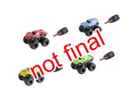 Auto Key Racer, 4 druhy